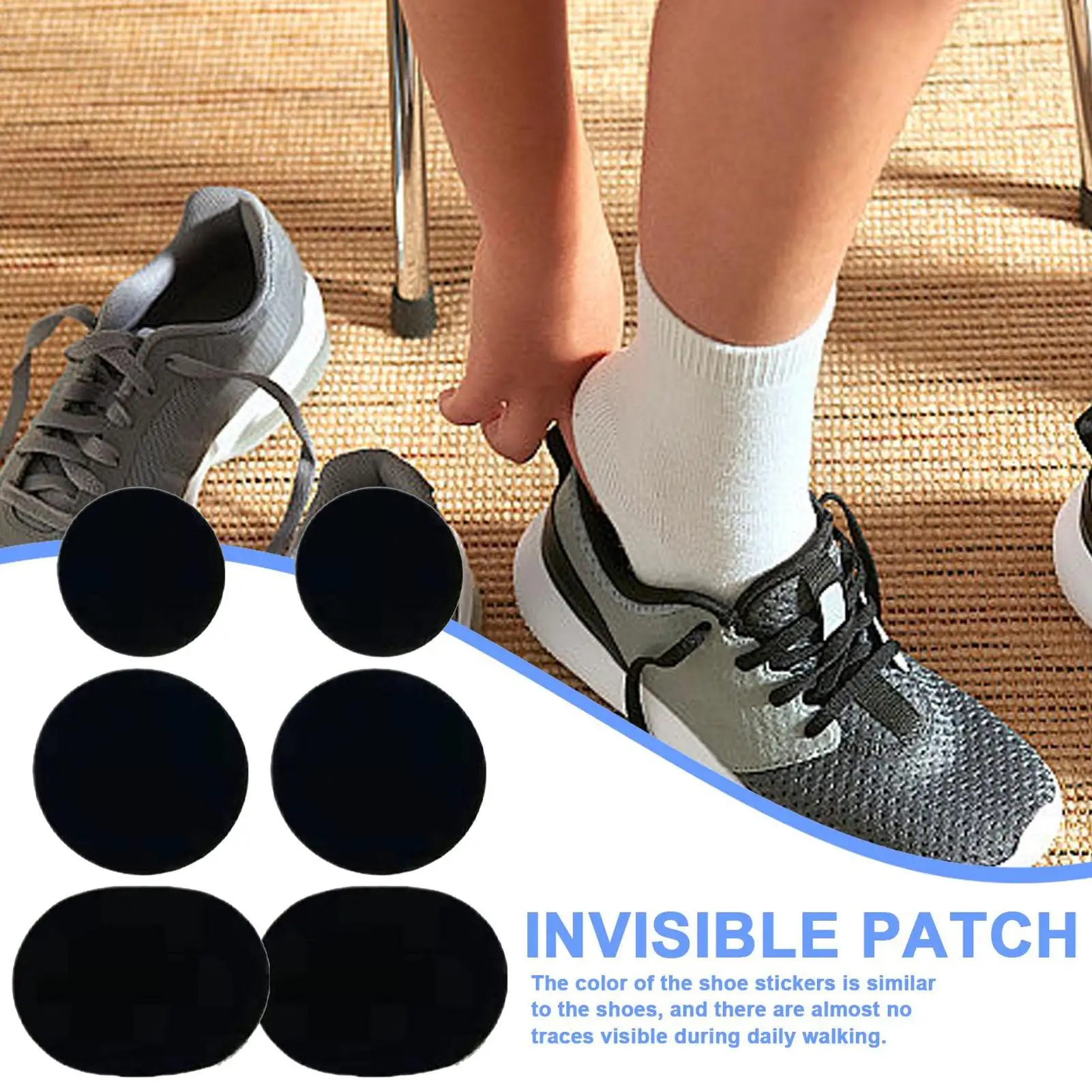 6Pcs/set Sports Shoes Patches Vamp Repair Subsidy Shoe Insoles Patch Sneakers Heel Protector Adhesive Patch Repair Shoes Heel
6Pcs/set Sports Shoes Patches Vamp Repair Subsidy Shoe Insoles Patch Sneakers Heel Protector Adhesive Patch Repair Shoes Heel