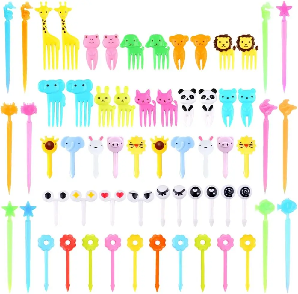 Animal Food Picks for Kids Bento Box Accessories, FATLODA Fun Kid Food Picks, Cute Fruit Toothpicks for Kids Lunch Accessories,
Animal Food Picks for Kids Bento Box Accessories, FATLODA Fun Kid Food Picks, Cute Fruit Toothpicks for Kids Lunch Accessories,