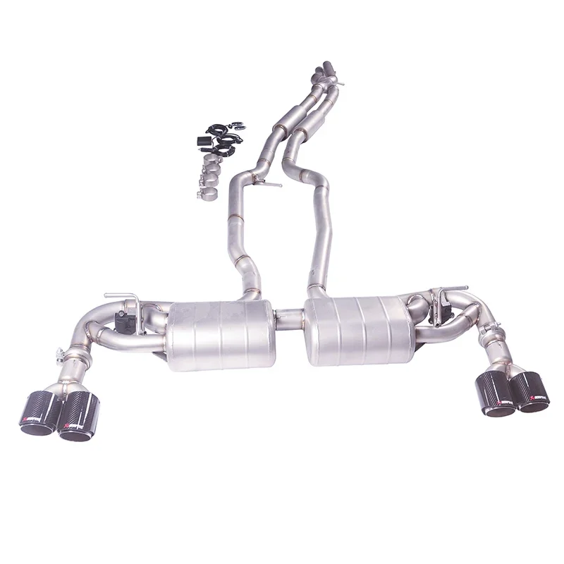 For 11-14 Volkswagen Touareg 3.6Lcatback 304 stainless steel four outlet exhaust muffler with valve exhaust pipe
For 11-14 Volkswagen Touareg 3.6Lcatback 304 stainless steel four outlet exhaust muffler with valve exhaust pipe