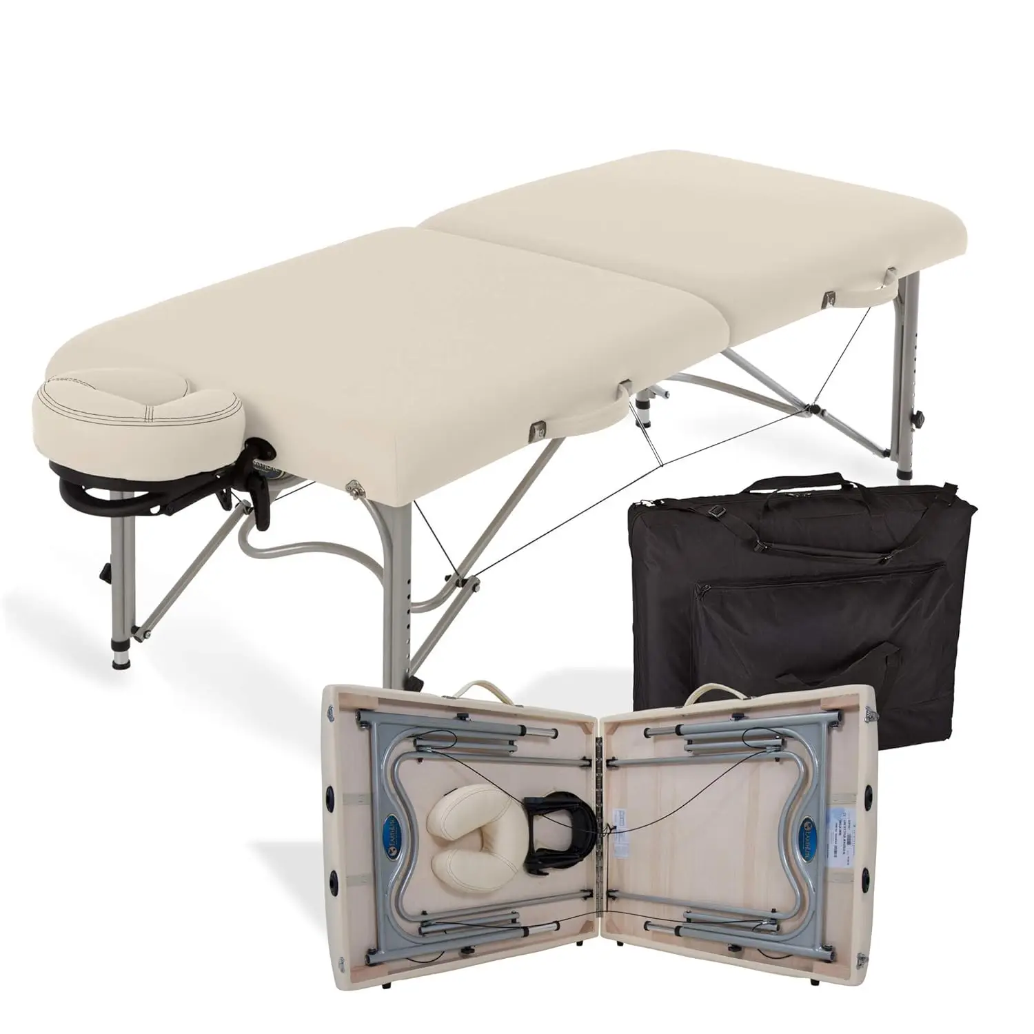 Portable Light Aluminum Massage Table with Adjustable Height & Face Cradle for Spa Home Salon, Custom
Portable Light Aluminum Massage Table with Adjustable Height & Face Cradle for Spa Home Salon, Custom