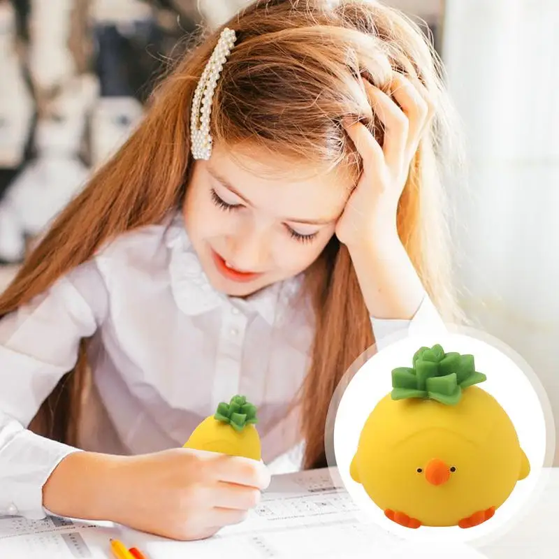 Stretch Toys Squeeze Sensory Pineapple Chicken Shaped Relieve Stress Toy Animal Pinch Press Ball Creative Fidget Toys For
Stretch Toys Squeeze Sensory Pineapple Chicken Shaped Relieve Stress Toy Animal Pinch Press Ball Creative Fidget Toys For