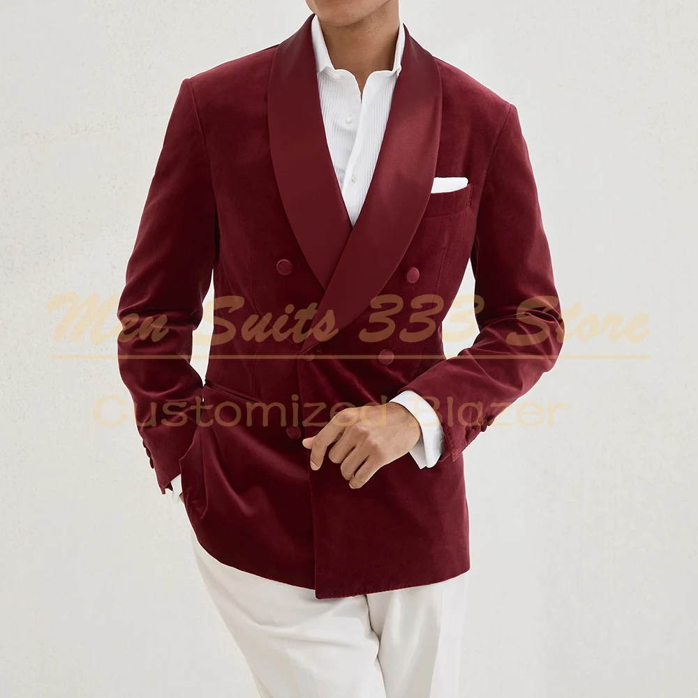 Fashion Men's Suits Elegant Double Breasted Shawl Lapel Slim Fit 2 Piece Jacket Pants Outfits High Quality Male Clothing Blazer
Fashion Men's Suits Elegant Double Breasted Shawl Lapel Slim Fit 2 Piece Jacket Pants Outfits High Quality Male Clothing Blazer