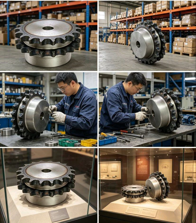 12A Duplex Stepped Sprocket 6-Pitch 12-30T OD 80-190mm 304 Stainless Steel Industrial Drive Wheel
12A Duplex Stepped Sprocket 6-Pitch 12-30T OD 80-190mm 304 Stainless Steel Industrial Drive Wheel