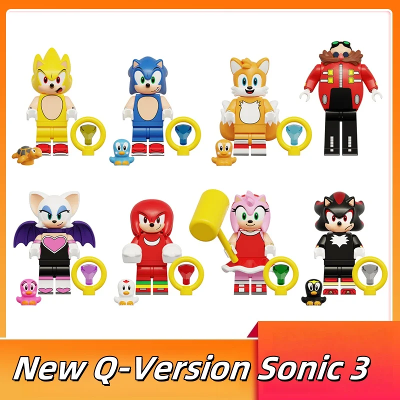 Sonic 3 Q-Version Hedgehog Shadow Tail Character Toy Action Figure Model Dolls For Children Anime Birthday Collectible Gifts Toy
Sonic 3 Q-Version Hedgehog Shadow Tail Character Toy Action Figure Model Dolls For Children Anime Birthday Collectible Gifts Toy
