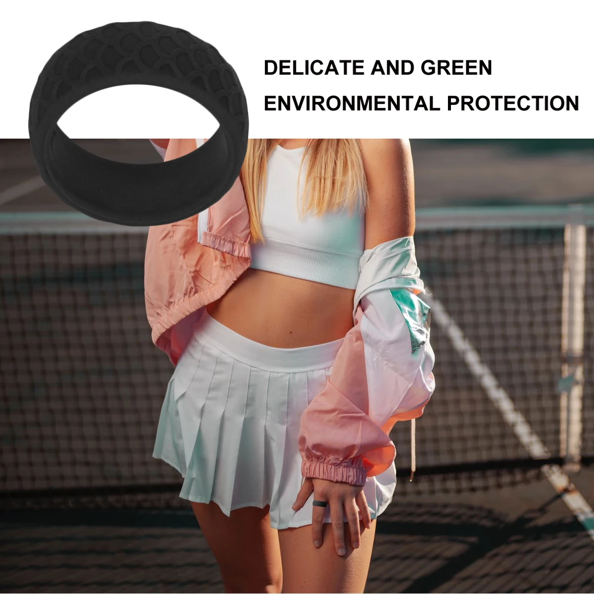 Silicone Joint Ring Waterproof Fish Scale Texture Outdoor Sports Finger Ring For Swimming Diving Comfort Fit Unisex Black No.13 
Silicone Joint Ring Waterproof Fish Scale Texture Outdoor Sports Finger Ring For Swimming Diving Comfort Fit Unisex Black No.13