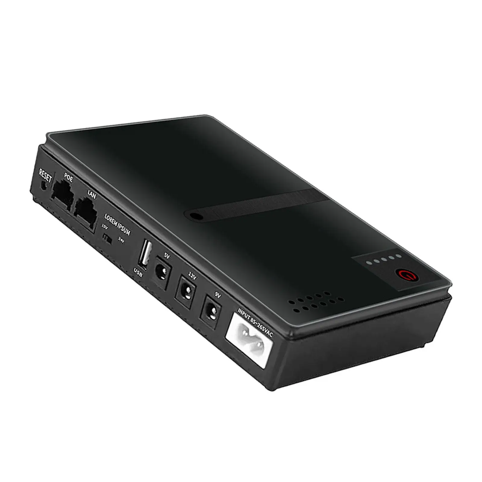 Uninterruptible Power Supply Power Outages Mini Ups Battery Backup Compact for Security Camera Router Phones Modem Audio System
Uninterruptible Power Supply Power Outages Mini Ups Battery Backup Compact for Security Camera Router Phones Modem Audio System