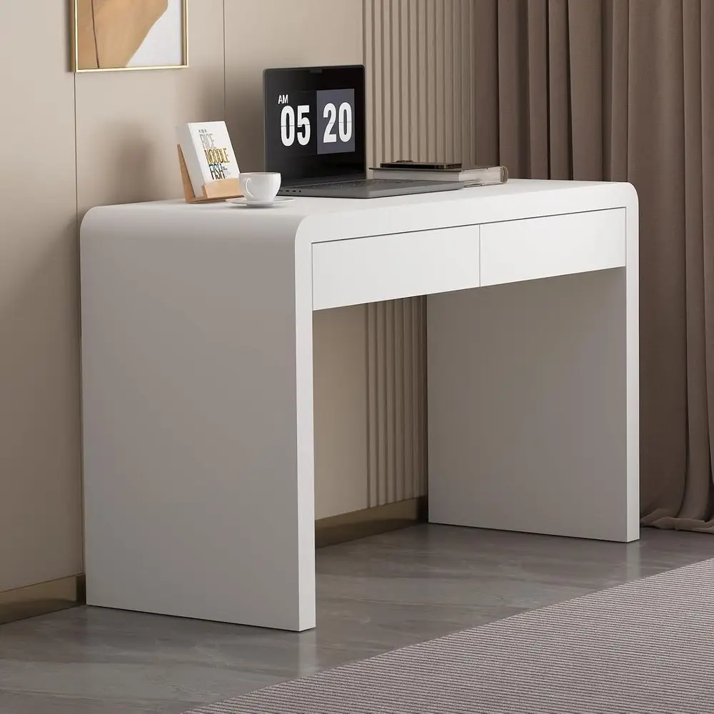 Stylish Wooden Gaming Desk with 3-Tier Lacquered Work Surface, Suitable for Home Office or Bedroom
Stylish Wooden Gaming Desk with 3-Tier Lacquered Work Surface, Suitable for Home Office or Bedroom