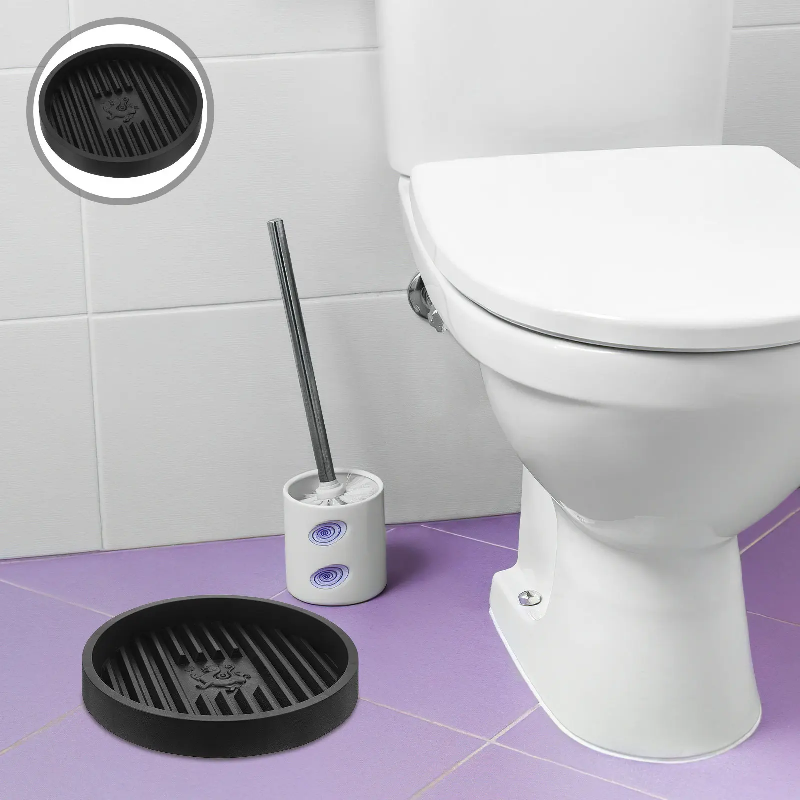 Plastic Toilet Plunger Tray Drip Catcher Holder Round Plunger Drying Base Drip Tray Bathroom Kitchen Universal Holder
Plastic Toilet Plunger Tray Drip Catcher Holder Round Plunger Drying Base Drip Tray Bathroom Kitchen Universal Holder