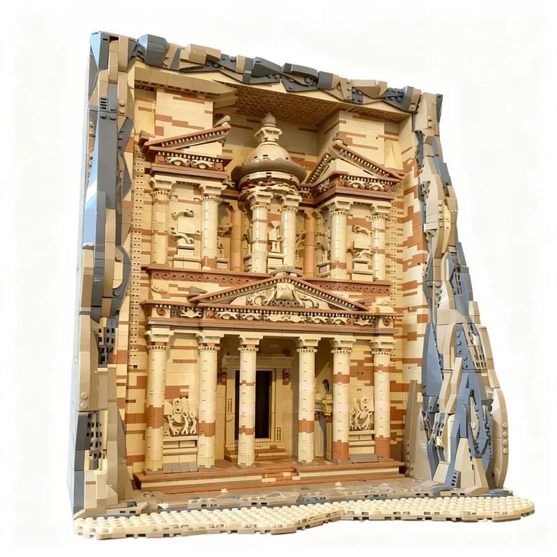 4901PCS MOC Architecture Petra Treasury Model Custom Building Blocks DIY Assembly Gift Creative Birthday Home Decor Room Display
4901PCS MOC Architecture Petra Treasury Model Custom Building Blocks DIY Assembly Gift Creative Birthday Home Decor Room Display