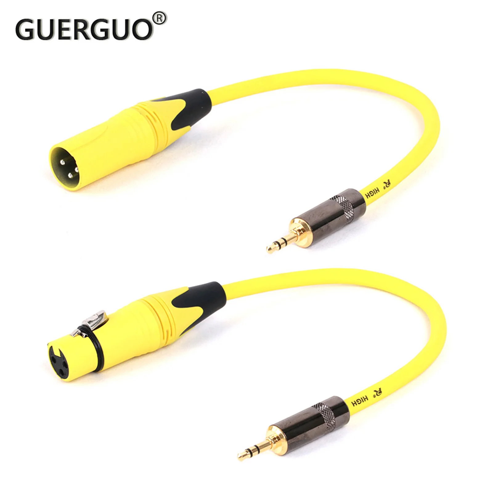 3 5mm (1/8) Stereo Male Jack to XLR Cable Female to Male Professional Audio Cable Microphone Speaker Sound Consoles Amplifier
3 5mm (1/8) Stereo Male Jack to XLR Cable Female to Male Professional Audio Cable Microphone Speaker Sound Consoles Amplifier