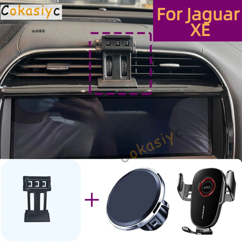 For Jaguar XE 2015 2016 2017-2021 Magnetic Car Phone Holder Magnet Mount Wireless Charging Phone Stand Customized Bracket Base
For Jaguar XE 2015 2016 2017-2021 Magnetic Car Phone Holder Magnet Mount Wireless Charging Phone Stand Customized Bracket Base