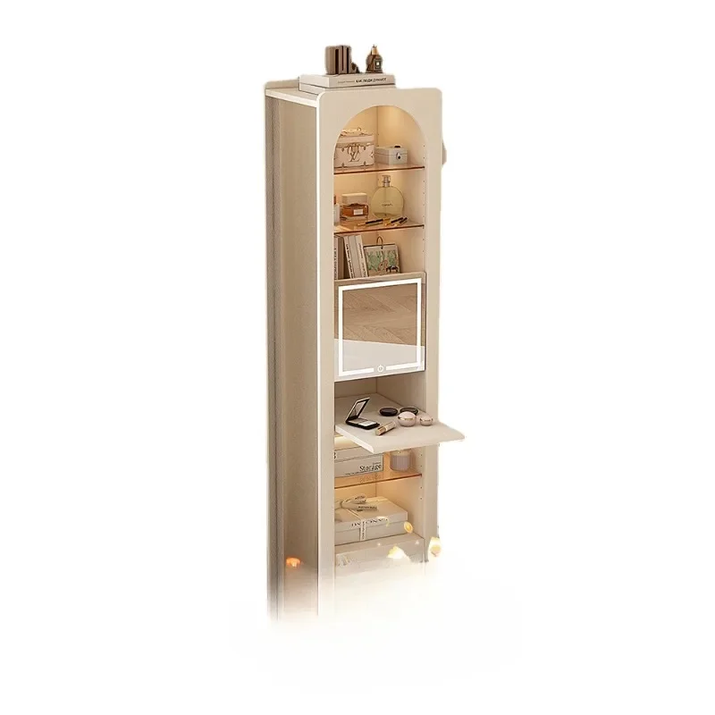 Cream dressing table fitting mirror integrated 360-degree rotating dressing mirror full-body floor makeup
Cream dressing table fitting mirror integrated 360-degree rotating dressing mirror full-body floor makeup