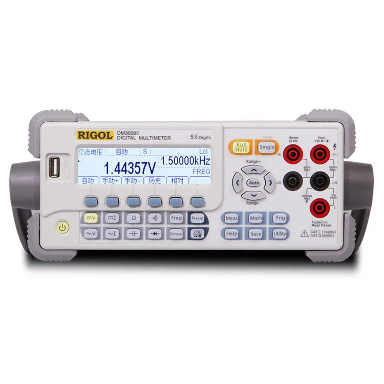 RIGOL DM3058 DM3058E Desktop Digital Multimeter 5.5 Digits Digital Multimeter Bench Type Multimeter
RIGOL DM3058 DM3058E Desktop Digital Multimeter 5.5 Digits Digital Multimeter Bench Type Multimeter