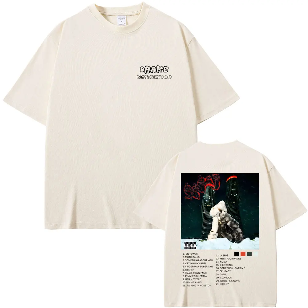Rapper Drake & Partynextdoor SSS4U Some Sexy Songs 4 U Album 2025 T-shirt Men's Women Clothing Hip Hop Fashion Trend T Shirts
Rapper Drake & Partynextdoor SSS4U Some Sexy Songs 4 U Album 2025 T-shirt Men's Women Clothing Hip Hop Fashion Trend T Shirts