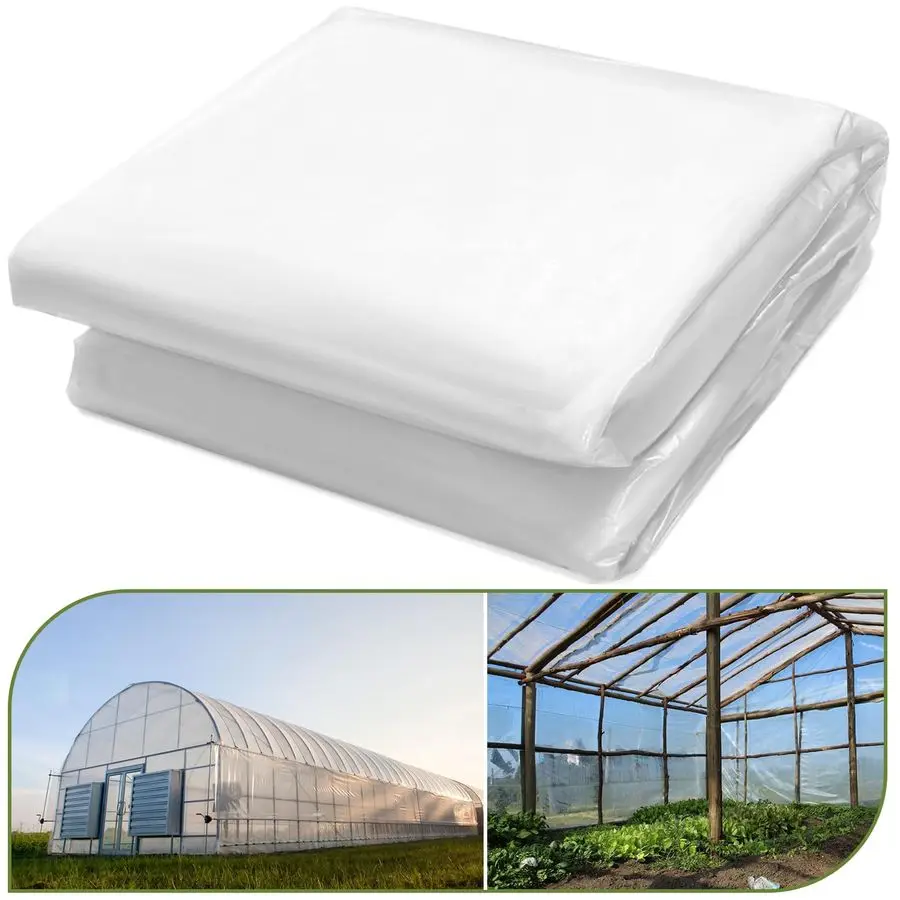 Plastic Sheeting, 24 x 25ft 6 mil Clear Greenhouse Film, UV Resistant Thickened Plastic Sheeting Heavy Duty, Polyethylene Green
Plastic Sheeting, 24 x 25ft 6 mil Clear Greenhouse Film, UV Resistant Thickened Plastic Sheeting Heavy Duty, Polyethylene Green