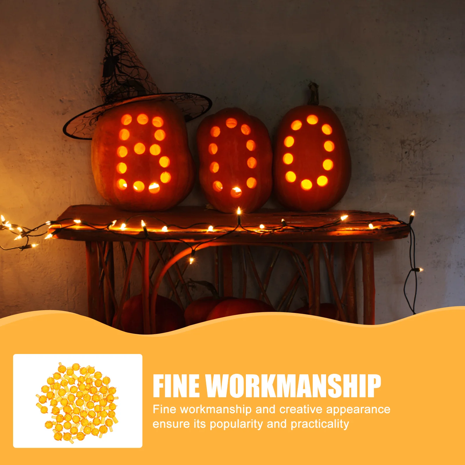 60pcs Pumpkin For Ceramic Trees Halloween Replacement Led Bulbs Small Size Lights Bulbs For Ceramic Trees Easy Install Safe Use
60pcs Pumpkin For Ceramic Trees Halloween Replacement Led Bulbs Small Size Lights Bulbs For Ceramic Trees Easy Install Safe Use