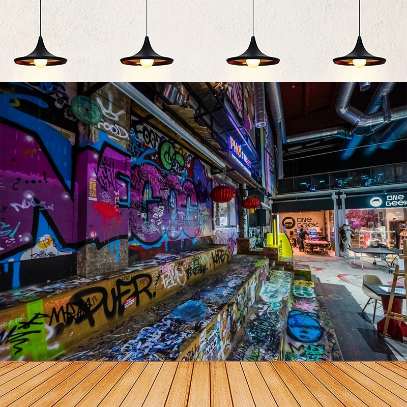 Hip Pop Photography Backdrop Colorful Graffiti Art Photo Music Theme Party Decor Hip Hop Back To 80s 90s Background Banner
Hip Pop Photography Backdrop Colorful Graffiti Art Photo Music Theme Party Decor Hip Hop Back To 80s 90s Background Banner