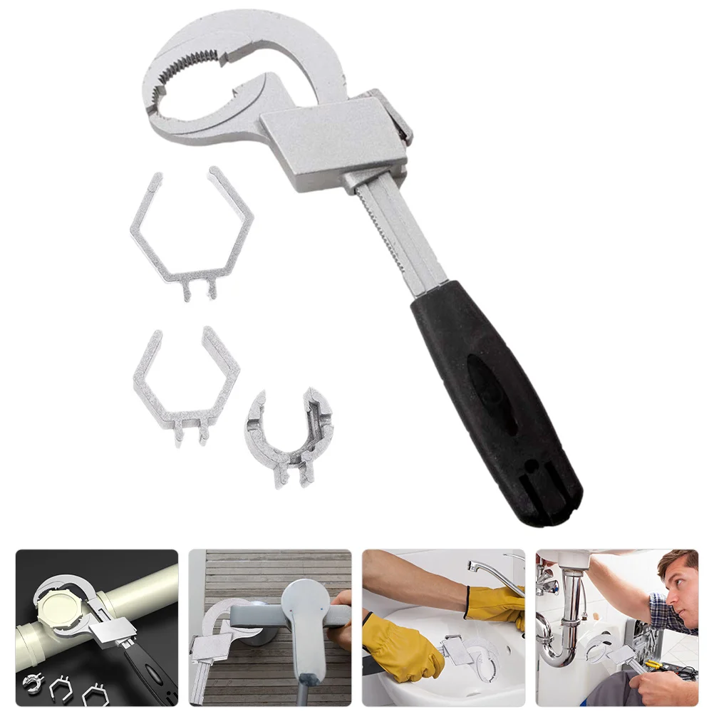 Adjustable Wrench Universal Pipe Spanner For Plumbing Repair Basin Spanner Wrench Faucet Sink Bathroom Kitchen Tools
Adjustable Wrench Universal Pipe Spanner For Plumbing Repair Basin Spanner Wrench Faucet Sink Bathroom Kitchen Tools