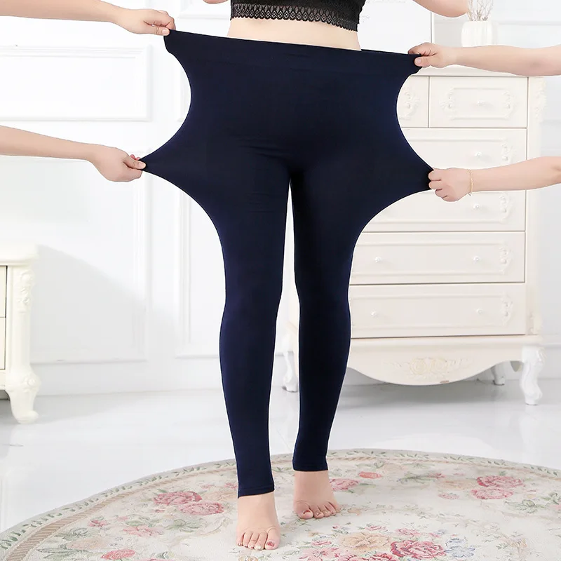 Plus Size 100-150kg Autumn woman leggings High Stretch Black Trample Feet Leggings High Waist Leggigns Solid Color Skinny Pants
Plus Size 100-150kg Autumn woman leggings High Stretch Black Trample Feet Leggings High Waist Leggigns Solid Color Skinny Pants