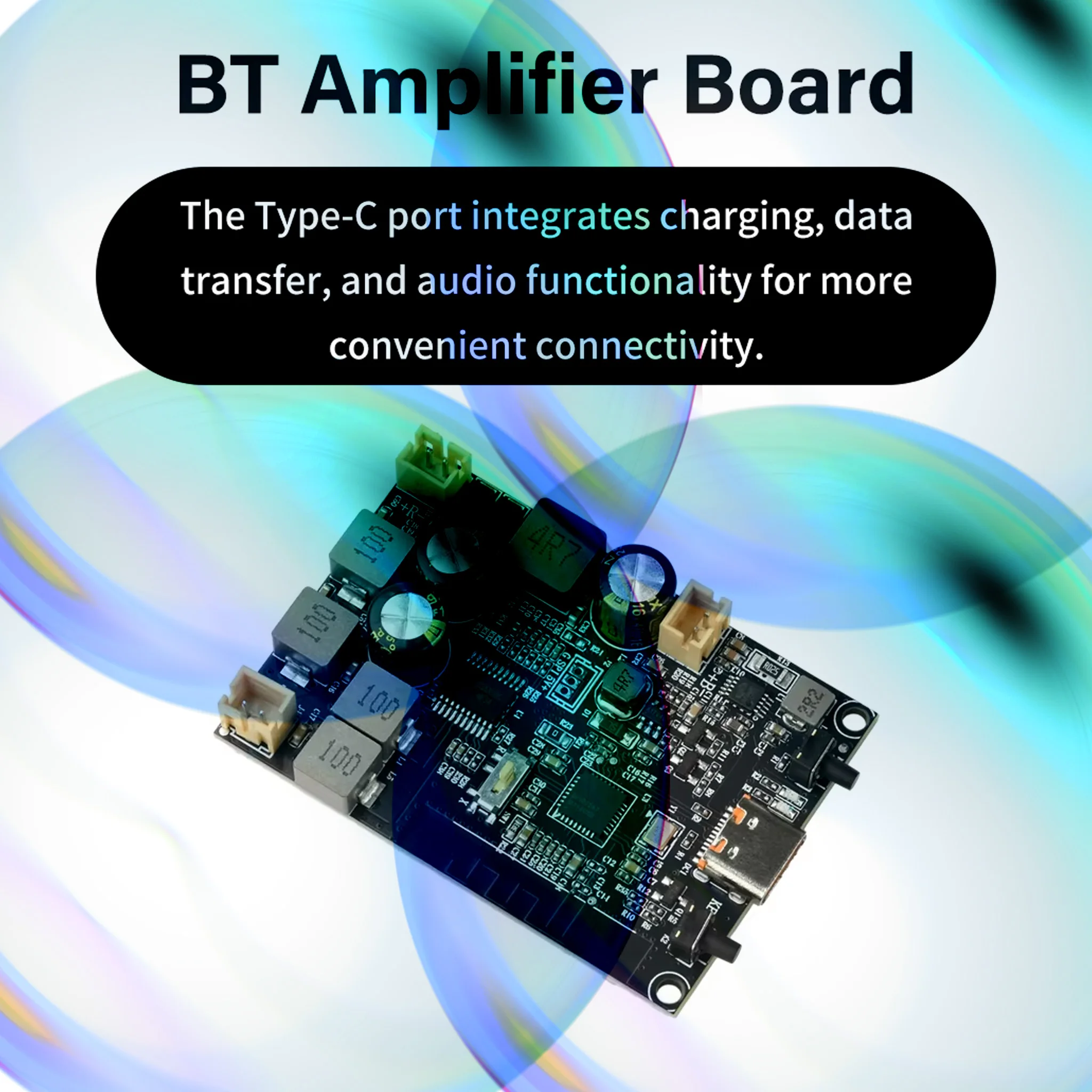 DC 5V Amplifier Module Bluetooth Audio Playback Control Module 2.0 Channel 10W*2 Audio Amplifier Board Bass Boost Supports TWS
DC 5V Amplifier Module Bluetooth Audio Playback Control Module 2.0 Channel 10W*2 Audio Amplifier Board Bass Boost Supports TWS