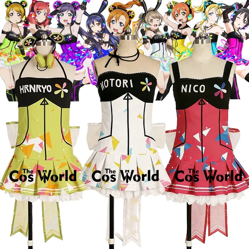 Customizable Love Live Cyber Kousaka Honoka Minami Kotori Sonoda Umi Yazawa Nico Hoshizora Rin Outfits Anime Cosplay Costumes
Customizable Love Live Cyber Kousaka Honoka Minami Kotori Sonoda Umi Yazawa Nico Hoshizora Rin Outfits Anime Cosplay Costumes