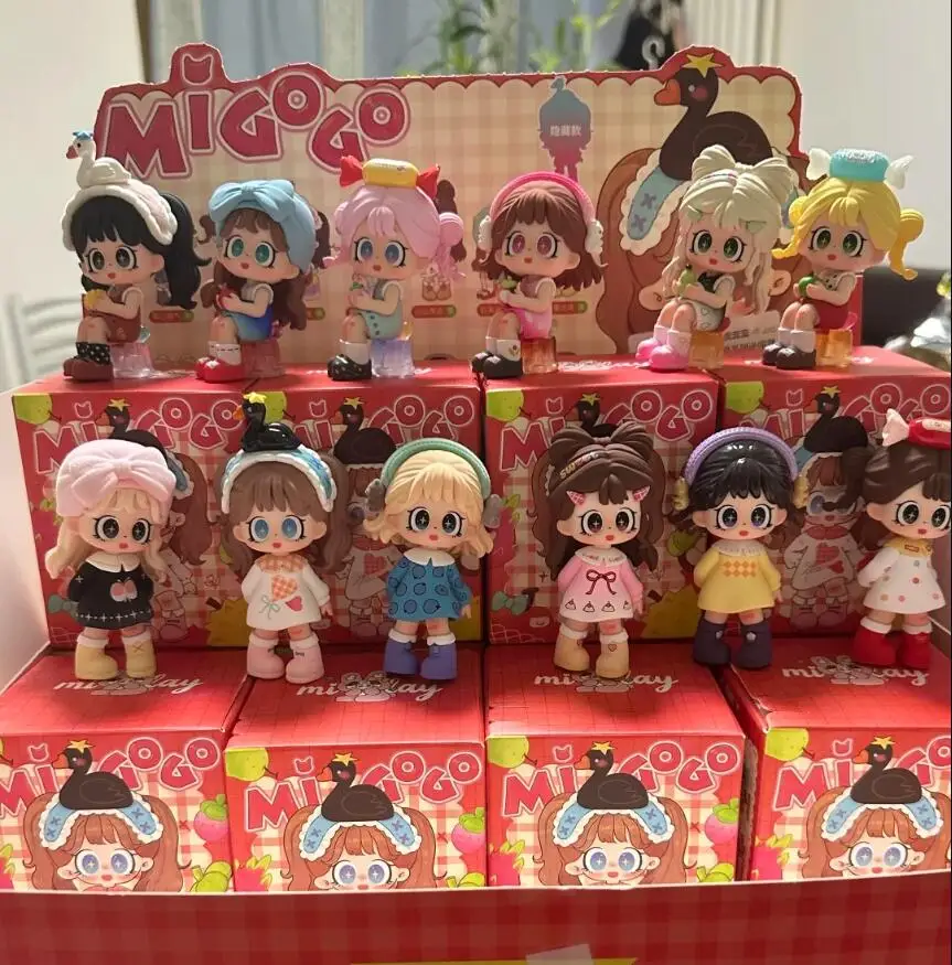Genuine Milay Migogo Mini Series Blind Box Cute Figurine Collection Desktop Ornament Fashion Trend Surprise Gift Girl
Genuine Milay Migogo Mini Series Blind Box Cute Figurine Collection Desktop Ornament Fashion Trend Surprise Gift Girl