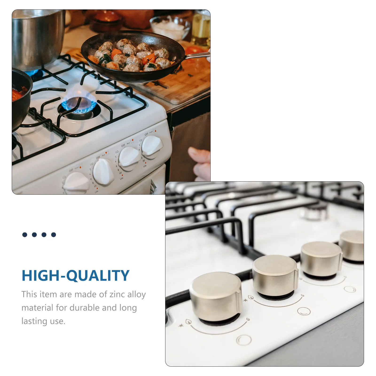 6 PCS Gas Color Silver Knob Replacement Knobs for Barbeque Stove Replacements Part
6 PCS Gas Color Silver Knob Replacement Knobs for Barbeque Stove Replacements Part