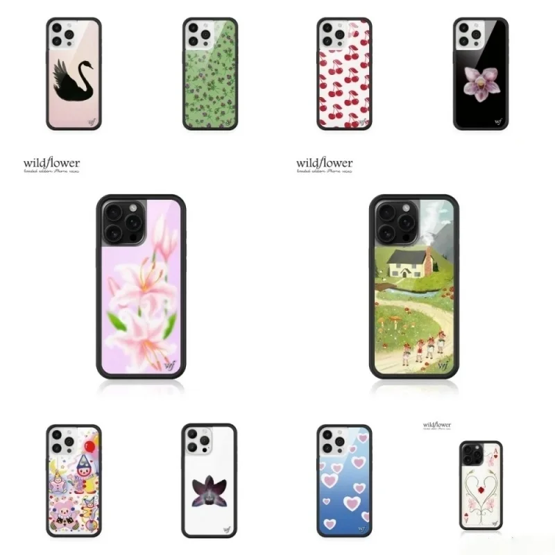 Wildflower 3D lily Pastoral Phone Case for iPhone 12 13 14 15 16 17 Pro Max Plus Air wf Orchid Clown Around shockproof Cover
Wildflower 3D lily Pastoral Phone Case for iPhone 12 13 14 15 16 17 Pro Max Plus Air wf Orchid Clown Around shockproof Cover