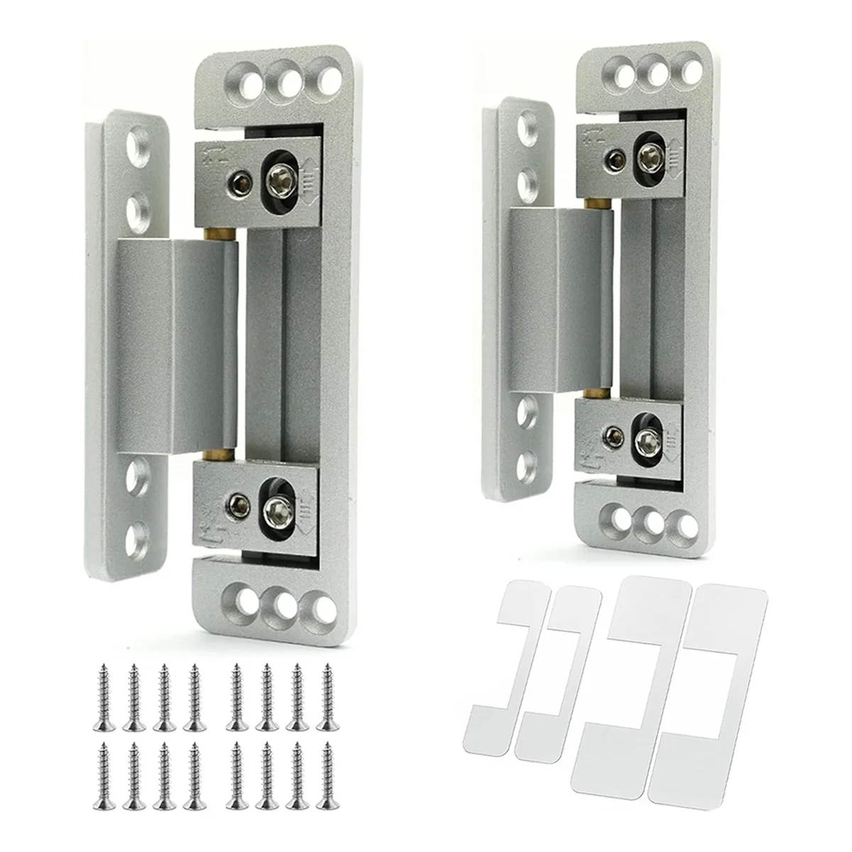 BABQ Hidden Door Hinges,2Packs Adjustable Hidden Door Hinges,110Lbs Load-Bearing,Heavy Duty Concealed Hinges for Secret Door
BABQ Hidden Door Hinges,2Packs Adjustable Hidden Door Hinges,110Lbs Load-Bearing,Heavy Duty Concealed Hinges for Secret Door