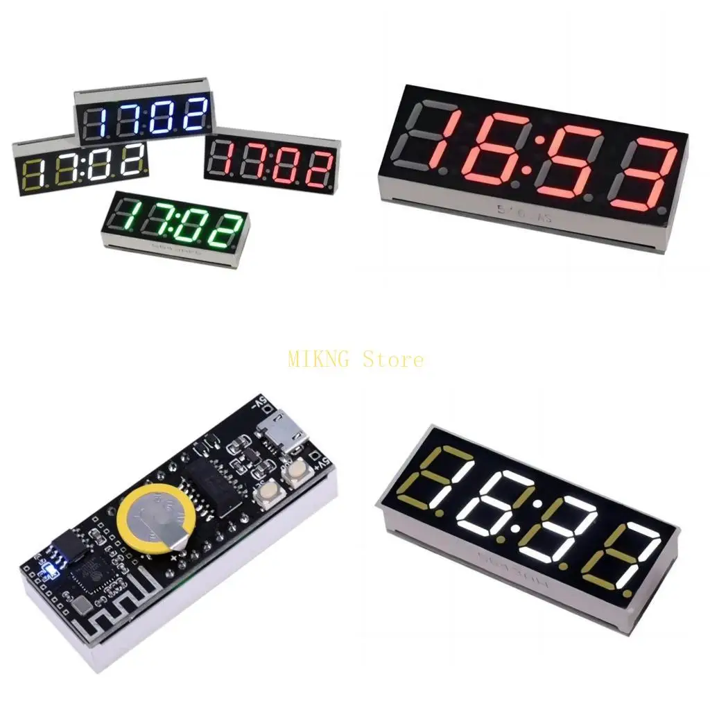 Индикаторная трубка, цифровая трубка, электронные часы, светодиодный модуль часов 0,56 дюйма, лучшая распродажа
Индикаторная трубка, цифровая трубка, электронные часы, светодиодный модуль часов 0,56 дюйма, лучшая распродажа