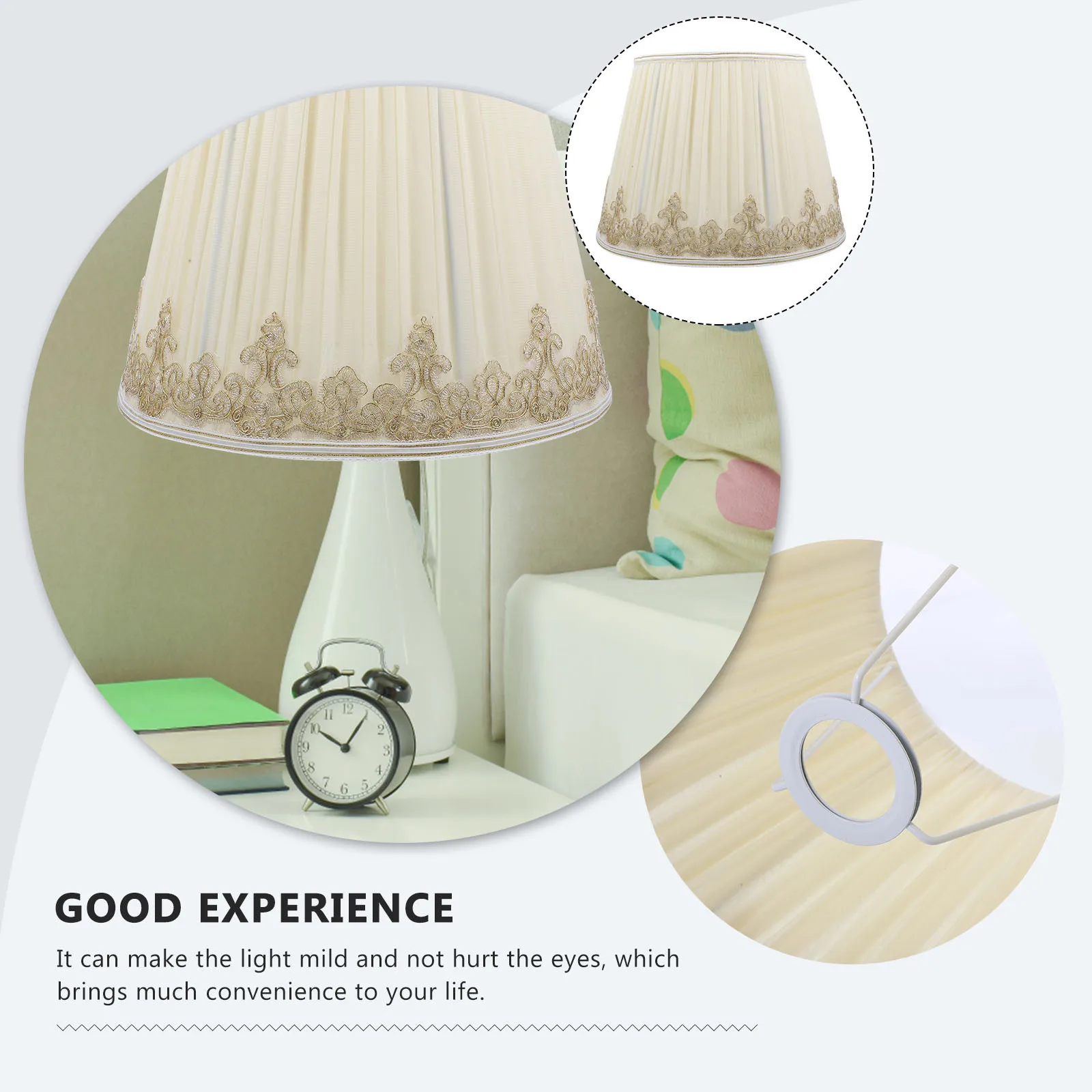 Chiffon Table Lamp Shade Cover Replacement Lampshade for Floor Bedside Desk Lamp Soft Diffused Light Cloth Lampshade
Chiffon Table Lamp Shade Cover Replacement Lampshade for Floor Bedside Desk Lamp Soft Diffused Light Cloth Lampshade