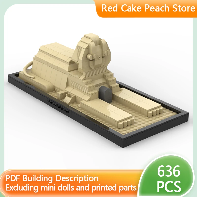 City Street View Model MOC Building Bricks Great Sphinx Of Giza Modular Technology Children Holiday Gifts Assemble Toys Suit
City Street View Model MOC Building Bricks Great Sphinx Of Giza Modular Technology Children Holiday Gifts Assemble Toys Suit