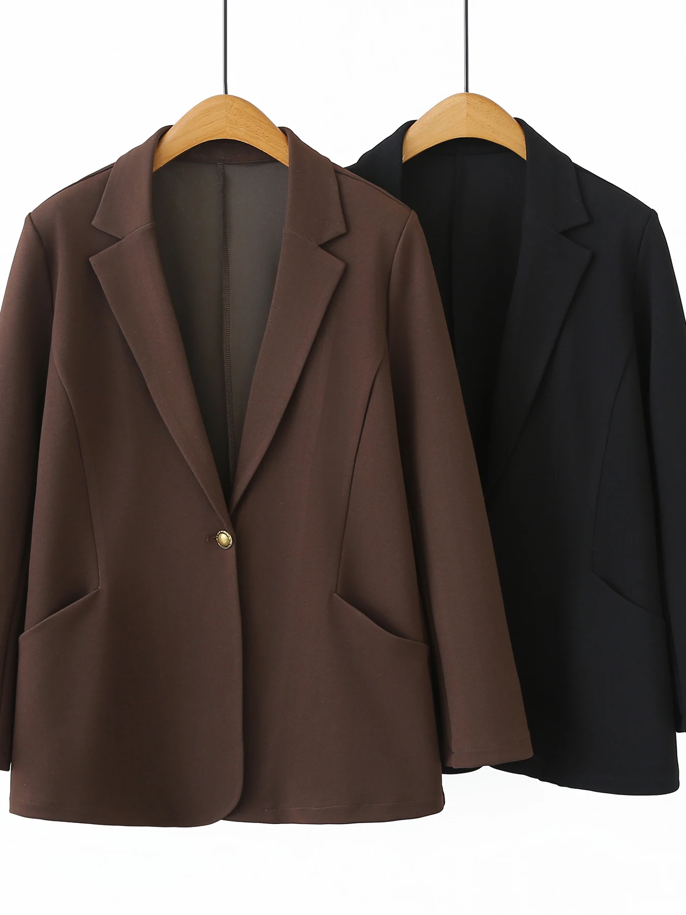 2026 New Women's Minimalist Style One Button Suit Jacket Loose Long Sleeve Commute High End Feeling Versatile Retro Style Pol...
2026 New Women's Minimalist Style One Button Suit Jacket Loose Long Sleeve Commute High End Feeling Versatile Retro Style Pol...