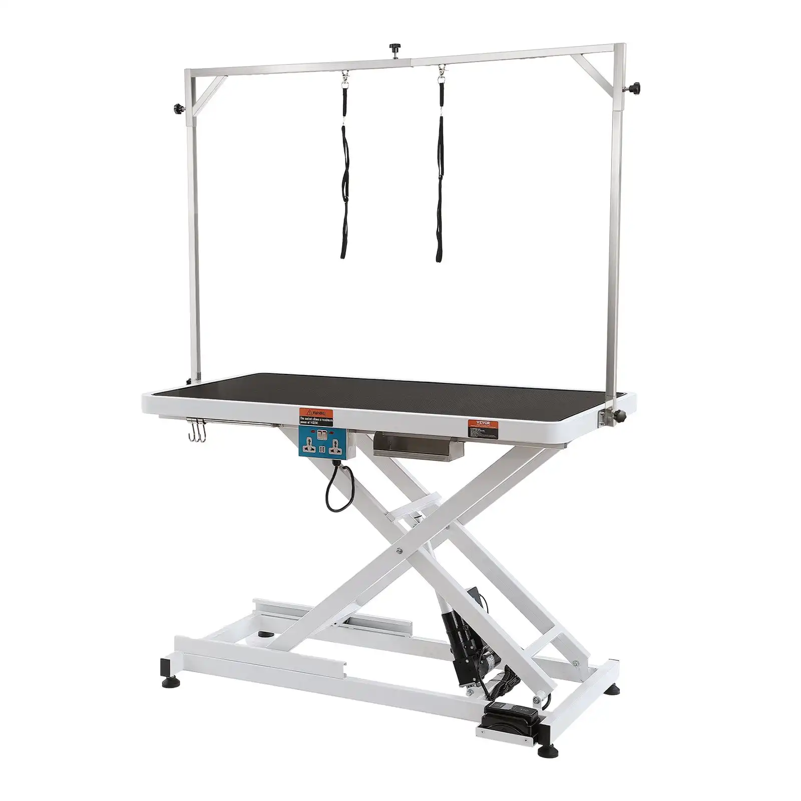 50" Electric Pet Grooming Table with Heavy-Duty Arm, Height-Adjustable Dog Grooming Station
50" Electric Pet Grooming Table with Heavy-Duty Arm, Height-Adjustable Dog Grooming Station