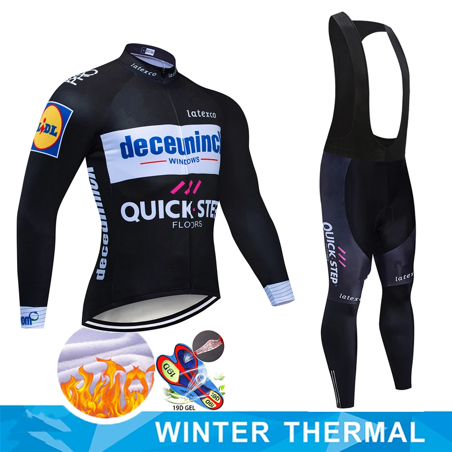 Winter Cycling Clothing Suit Black Quick Step Warm fleece Bike Sports Set MTB Men's Suit Bike Costume Bicycle Jacket pants kit
Winter Cycling Clothing Suit Black Quick Step Warm fleece Bike Sports Set MTB Men's Suit Bike Costume Bicycle Jacket pants kit