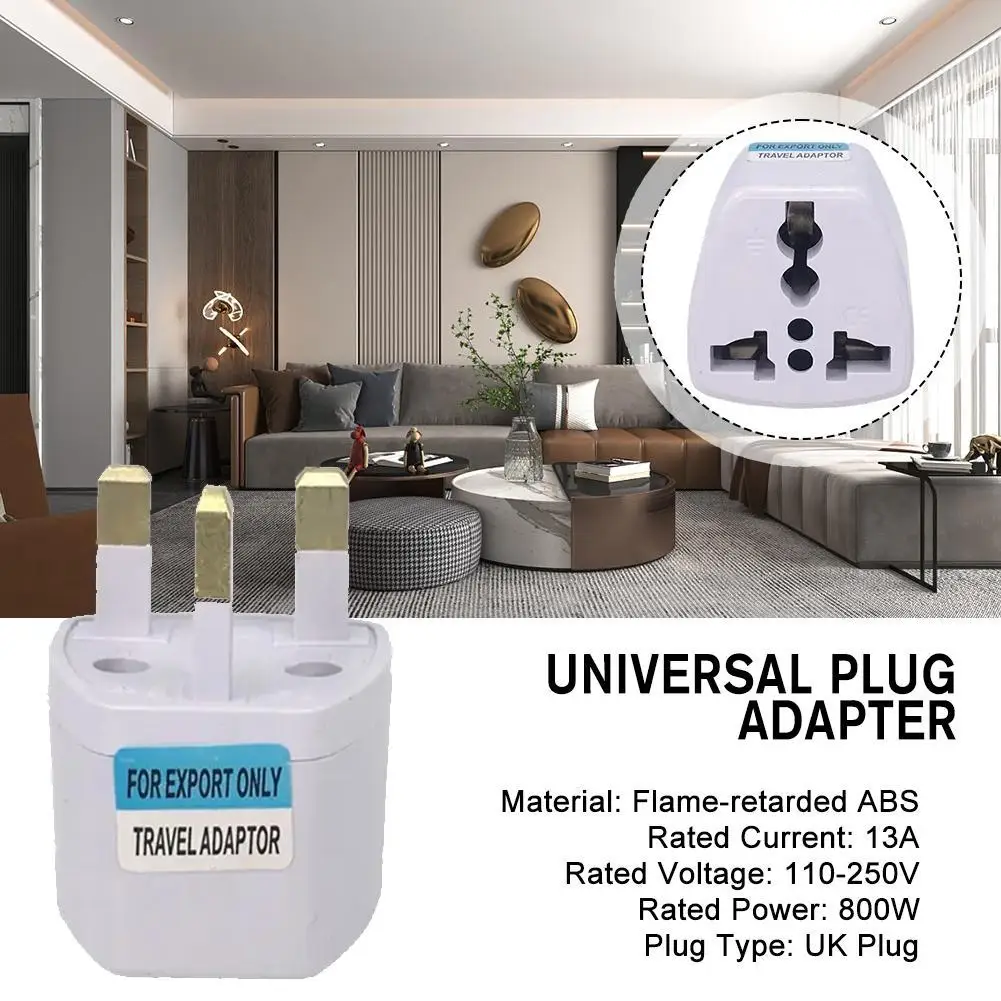 Universal UK Plug Adapter US EU AU To UK Travel Power Adapter Electrical Socket Plug Power Outlet Converter Electric Adaptors
Universal UK Plug Adapter US EU AU To UK Travel Power Adapter Electrical Socket Plug Power Outlet Converter Electric Adaptors