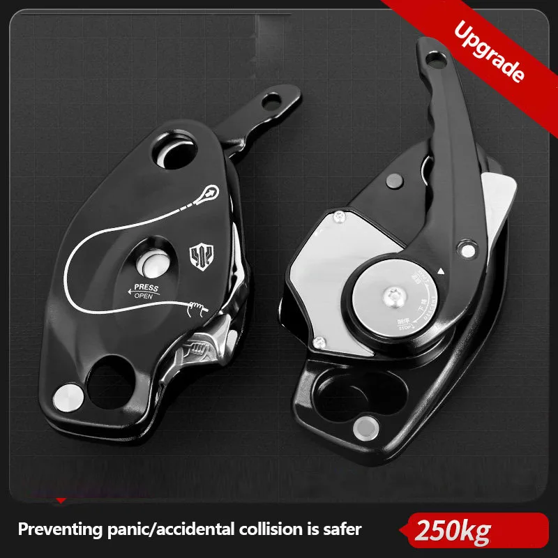 250kg Descender, Anti-panic Cam Manual Control, Outdoor Climbing Downhill, Aerial Work Protection, Descender
250kg Descender, Anti-panic Cam Manual Control, Outdoor Climbing Downhill, Aerial Work Protection, Descender