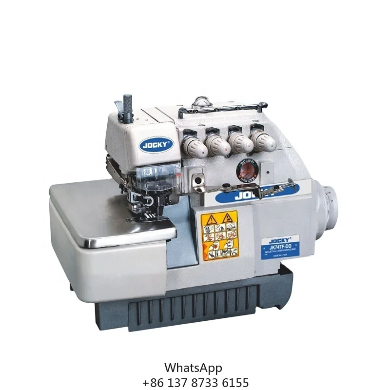 Промышленная швейная машина JOCKY JK747F-DD с прямым приводом, 4-ниточный оверлок
Промышленная швейная машина JOCKY JK747F-DD с прямым приводом, 4-ниточный оверлок