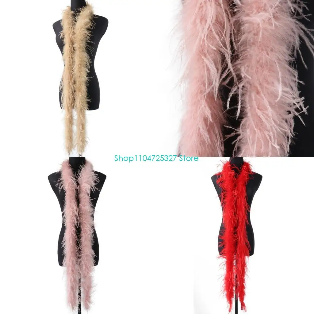 D8KF Ostriches Plumage Trim Shawl For Wedding Dresses And Stage Performances
D8KF Ostriches Plumage Trim Shawl For Wedding Dresses And Stage Performances