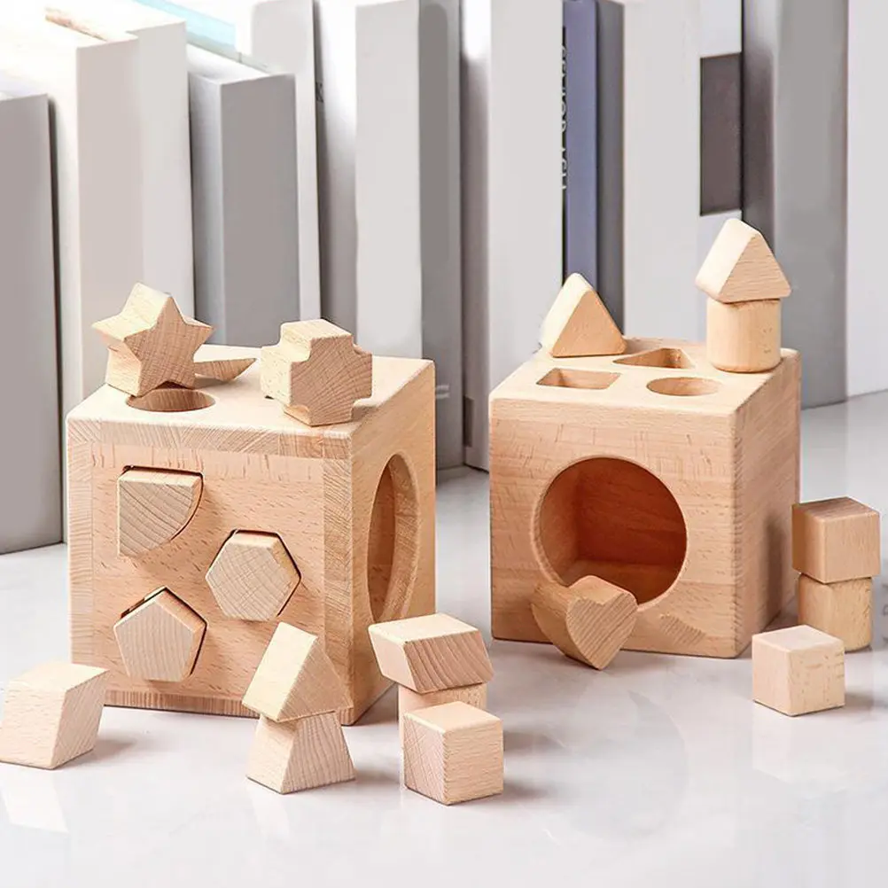 1Set Children Geometric Shapes Wooden Cognitive Blocks Educational Creativity Matching Box Preschool Learning Development
1Set Children Geometric Shapes Wooden Cognitive Blocks Educational Creativity Matching Box Preschool Learning Development