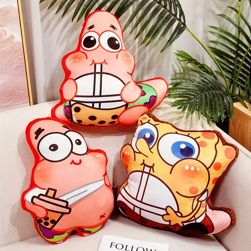 SpongeBob Irregular Plush Throw Pillow Cute Patrick Stuffed Doll Cushion Cartoon Anime Sofa Back Pillow Birthday Gift for Girls
SpongeBob Irregular Plush Throw Pillow Cute Patrick Stuffed Doll Cushion Cartoon Anime Sofa Back Pillow Birthday Gift for Girls