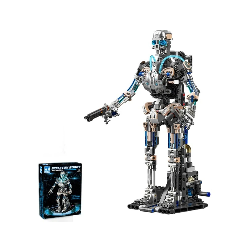 Luminous Human Skeleton Robot Toy with Moveable Limbs Glow-in-the-Dark Model Gift for Boys
Luminous Human Skeleton Robot Toy with Moveable Limbs Glow-in-the-Dark Model Gift for Boys