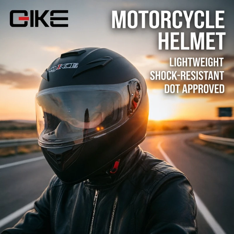 QIKE Four-season Universal for Men and Women, Stylish Vehicle Safety with Bluetooth, Full-face Motorcycle Riding Helmet
QIKE Four-season Universal for Men and Women, Stylish Vehicle Safety with Bluetooth, Full-face Motorcycle Riding Helmet