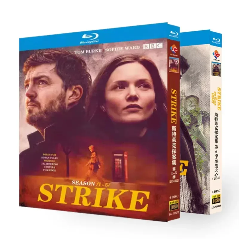 BD Blu-ray Disc BBC Stryker Episodes Seasons 1-6 British Drama 1080 CD Box
BD Blu-ray Disc BBC Stryker Episodes Seasons 1-6 British Drama 1080 CD Box