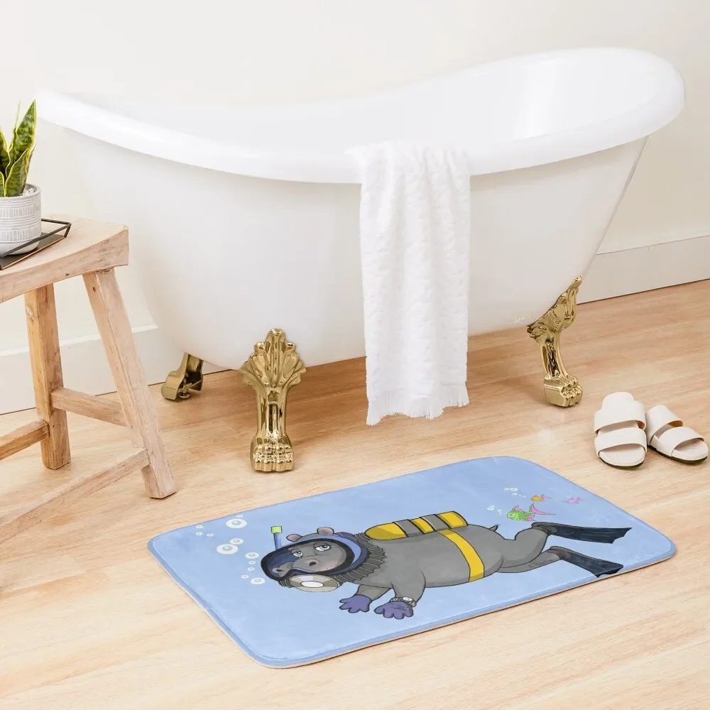 Diver Hippo Bath Mat Bathroom Accessories Carpets For The Bathroom Toilet Carpet Bathroom Interior Mat
Diver Hippo Bath Mat Bathroom Accessories Carpets For The Bathroom Toilet Carpet Bathroom Interior Mat