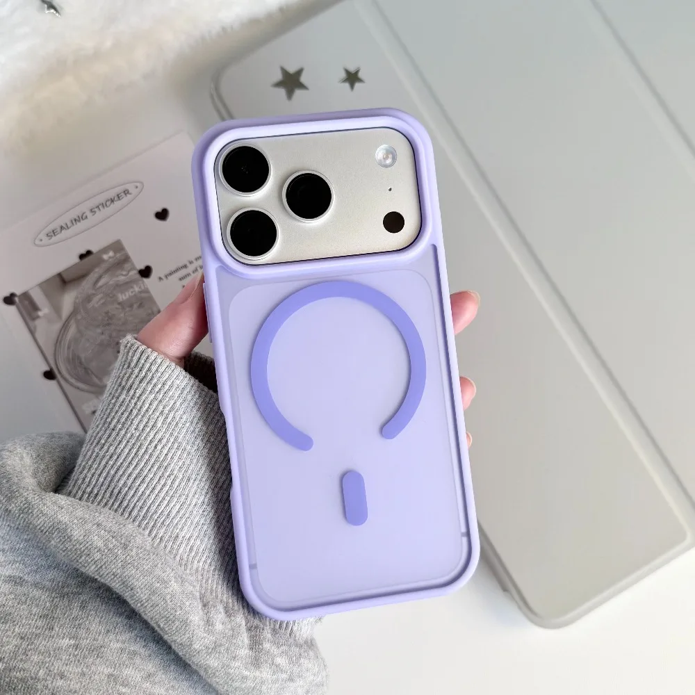 For iPhone 17 Pro Max Case Solid Pastel Cover Full Lens Guard Matte Magnetic Compatible with iPhone 16 15 14 13
For iPhone 17 Pro Max Case Solid Pastel Cover Full Lens Guard Matte Magnetic Compatible with iPhone 16 15 14 13
