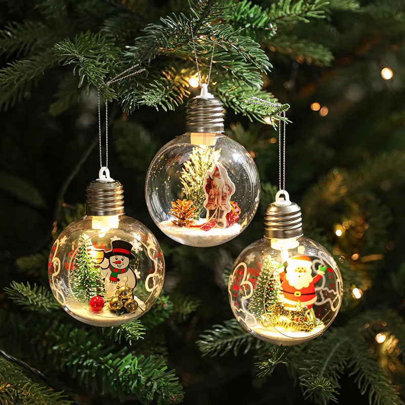 Hot Selling Creative Santa Claus Pendant Plastic Transparent Pendant Ball Atmosphere Decoration Christmas Tree Pendant
Hot Selling Creative Santa Claus Pendant Plastic Transparent Pendant Ball Atmosphere Decoration Christmas Tree Pendant