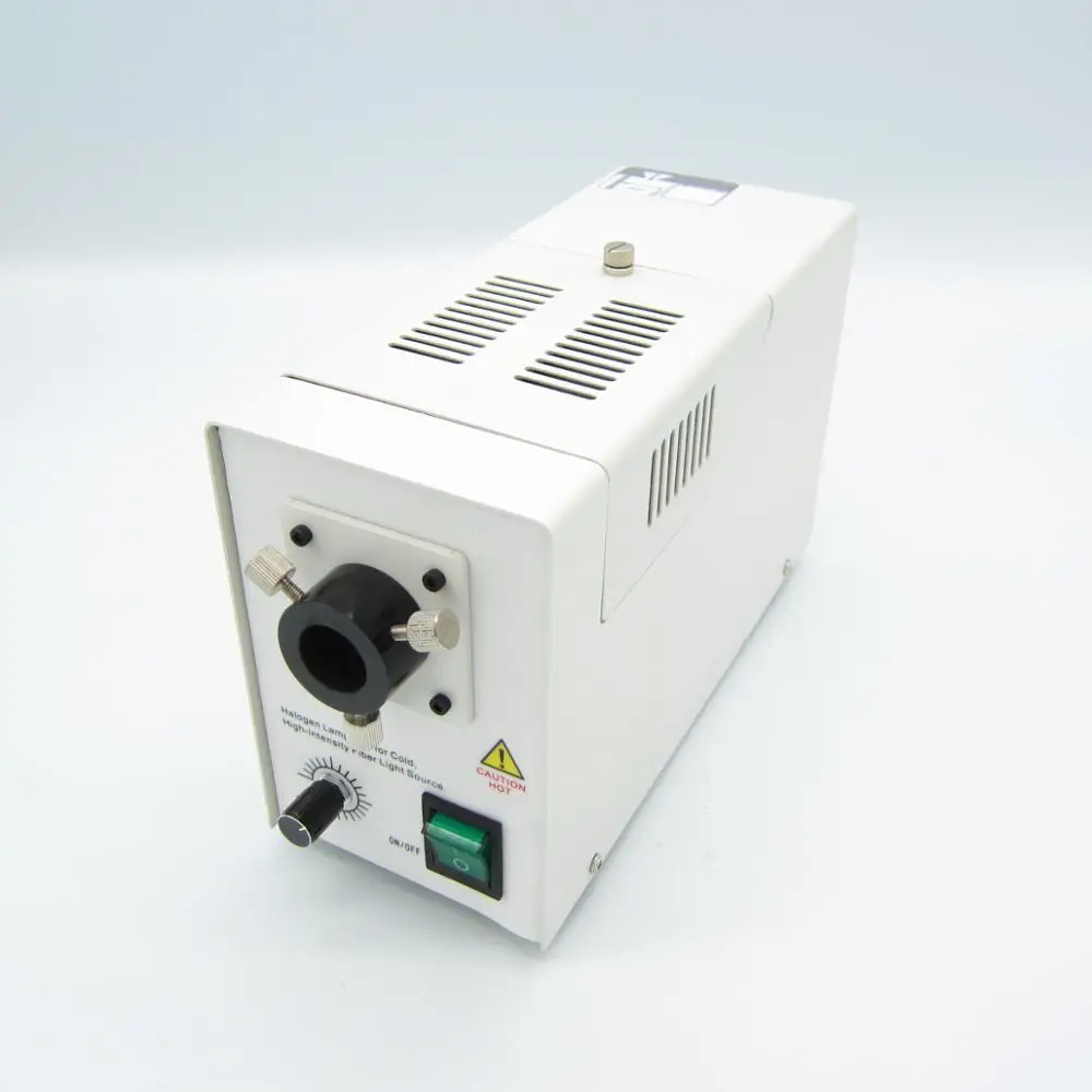 Microscope Fiber Illumination 150W Halogen Cold Light Source
Microscope Fiber Illumination 150W Halogen Cold Light Source