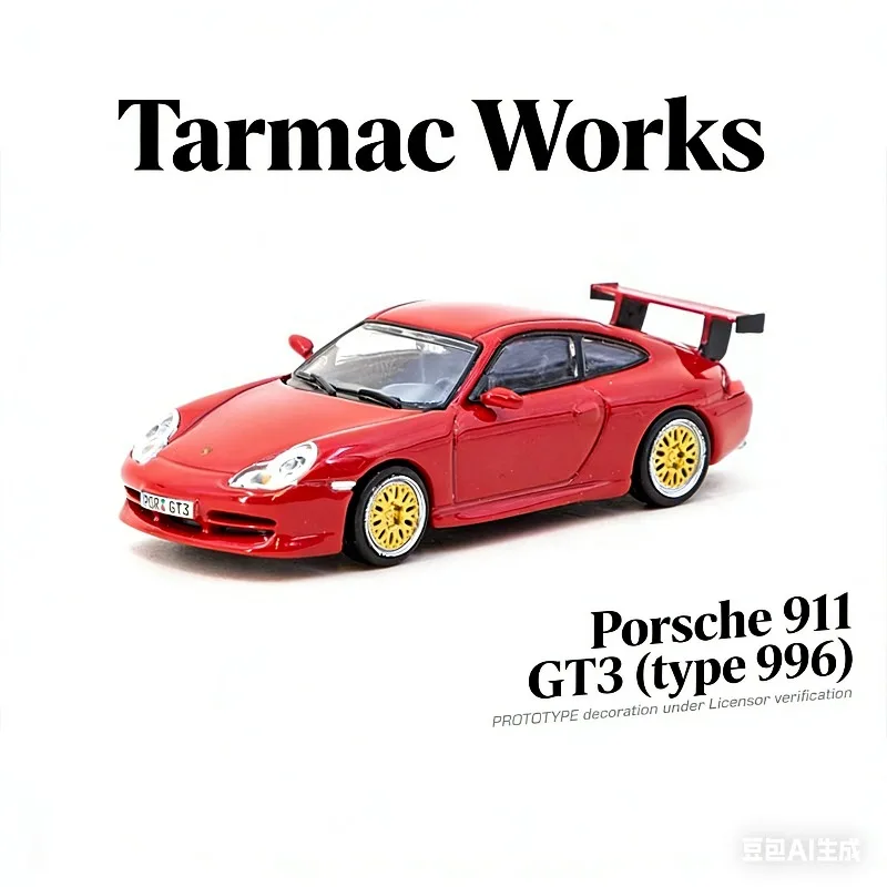 Tarmac Works 1:64 911 GT3 (Type 996) Red Die Cast Alloy Car Model Collection Desktop Ornament Birthday Gift Boy Toy
Tarmac Works 1:64 911 GT3 (Type 996) Red Die Cast Alloy Car Model Collection Desktop Ornament Birthday Gift Boy Toy