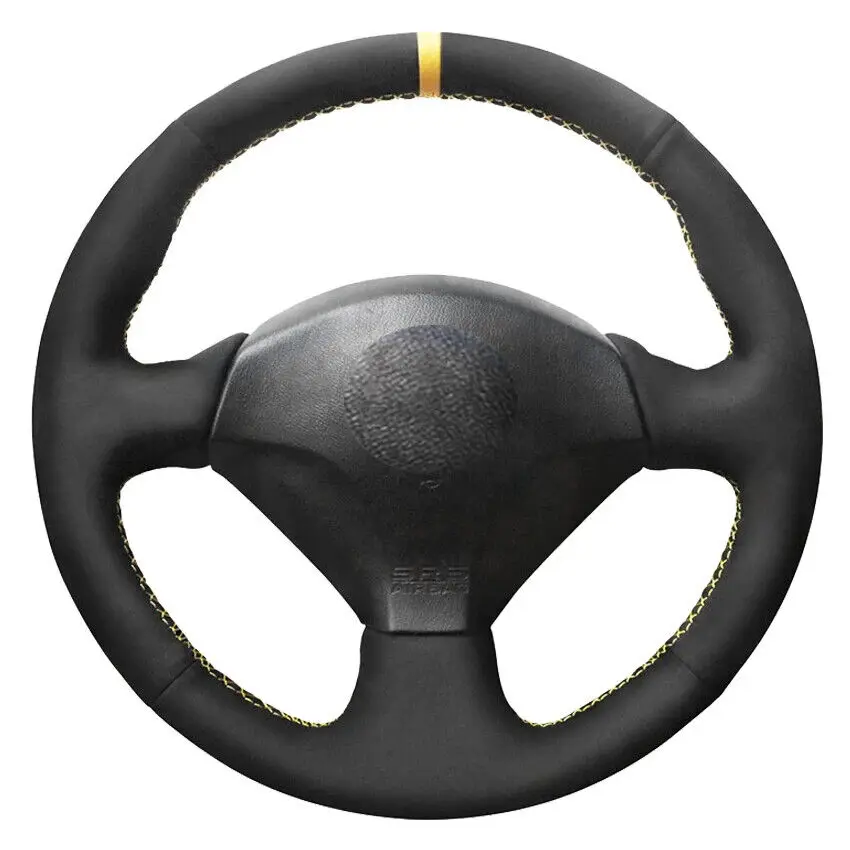 Hand Sewn Non-slip Custom Suede Hand-Stitched Steering Wheel Cover For Honda S2000 2000-2008 Civic Si 2002 Interior Accessories
Hand Sewn Non-slip Custom Suede Hand-Stitched Steering Wheel Cover For Honda S2000 2000-2008 Civic Si 2002 Interior Accessories
